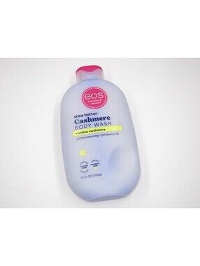 EOS shea, butter, cashmere body wash, vanilla cashmere